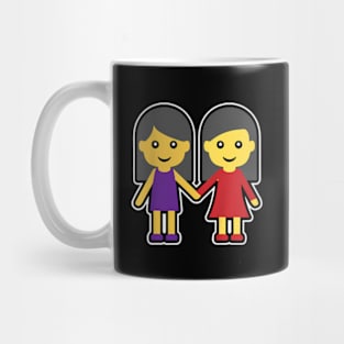 Kids Twins By Chance Friends Mug